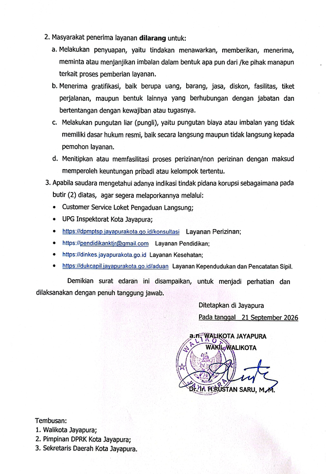 Info Layanan